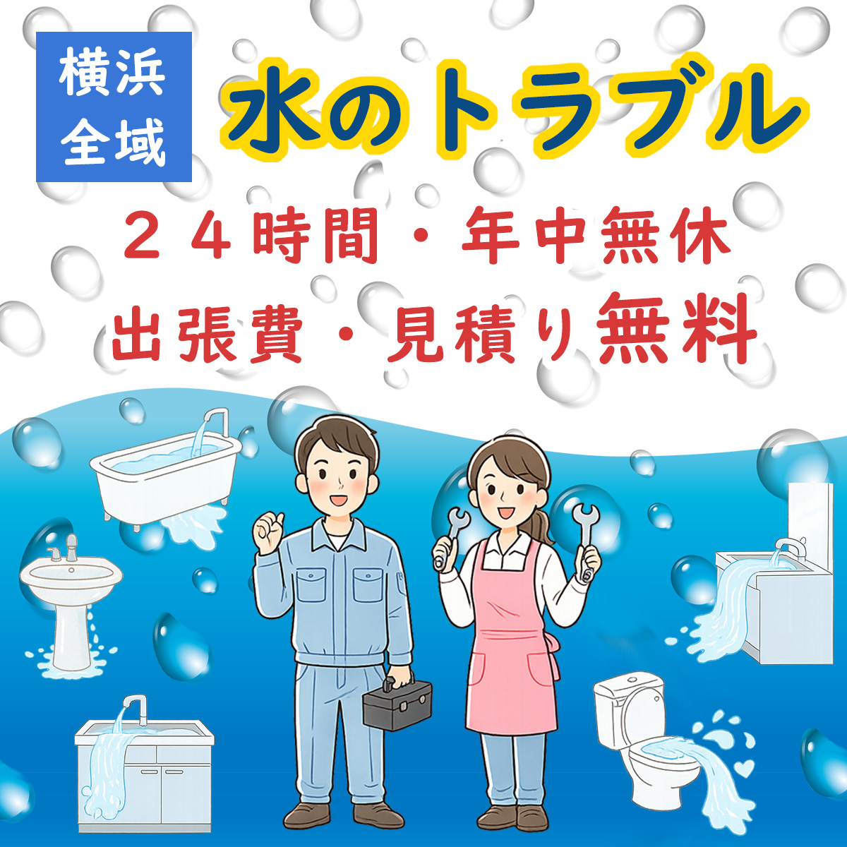 横浜水漏れ修理ナビ